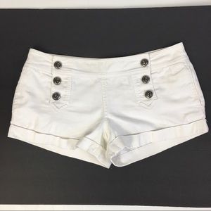 Juicy White Sailor Shorts